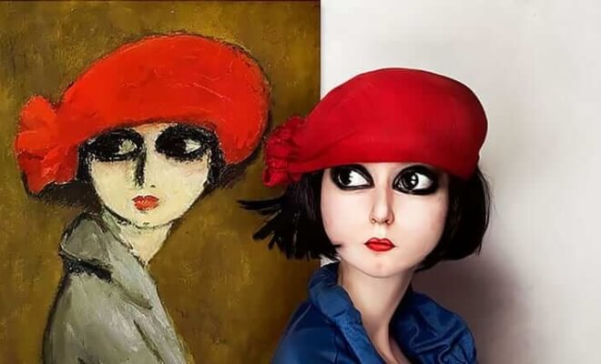 Abstract Portraits Re-Imagined as Real People And Get A Completely Modern Twist