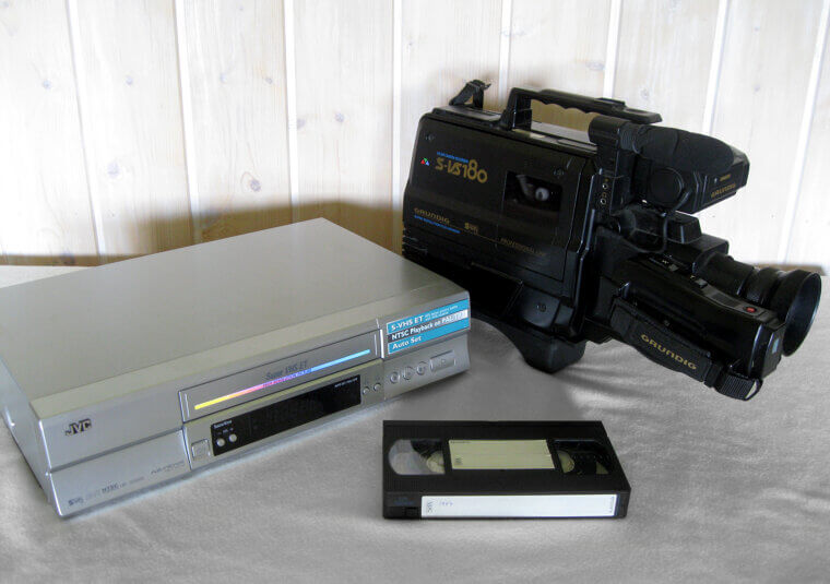 Solid VHS Recording Quality