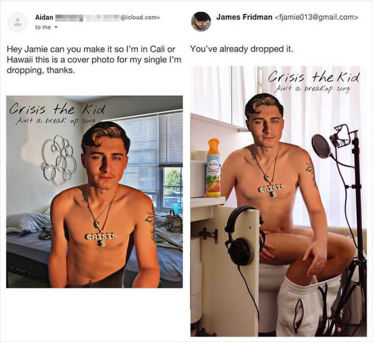 Is He Dropping Bars?