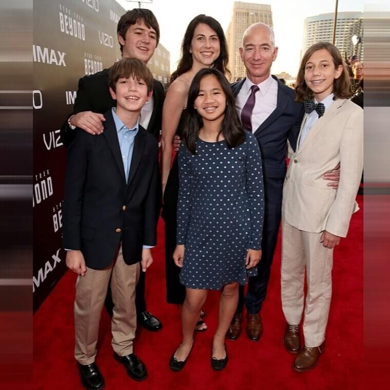 3. Bezos Family – $212 Billion