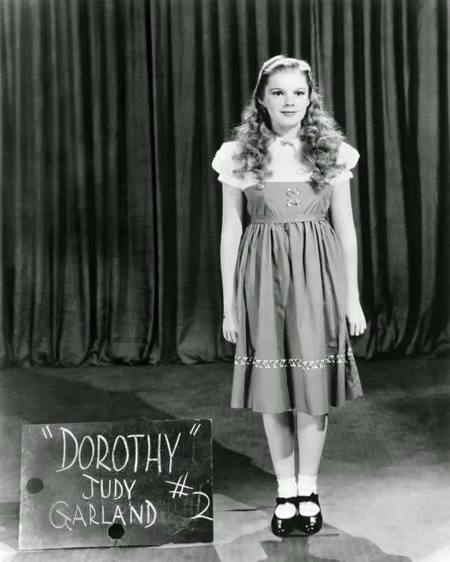 Young Judy Garland Poses in Test Shoot for the Role of Dorothy, 1939