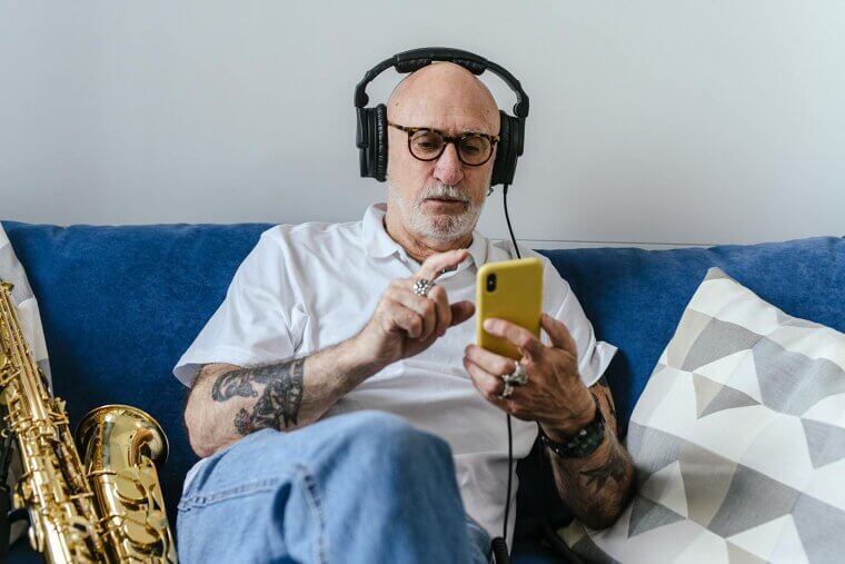 Music Exploration with Technology in Retirement