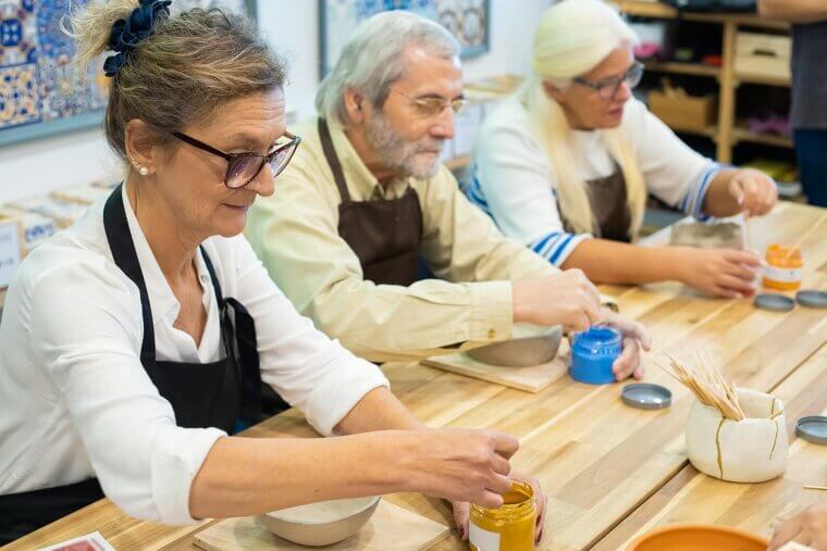 Pottery Club: Crafting Joy in Retirement