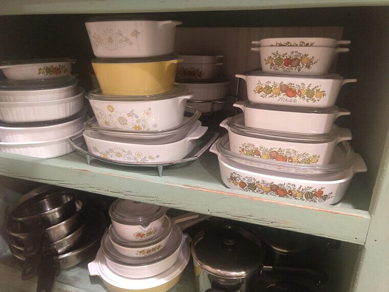 CorningWare "Pyroceram" Casserole Dishes: The Space-Age Ceramic ($30–$100)