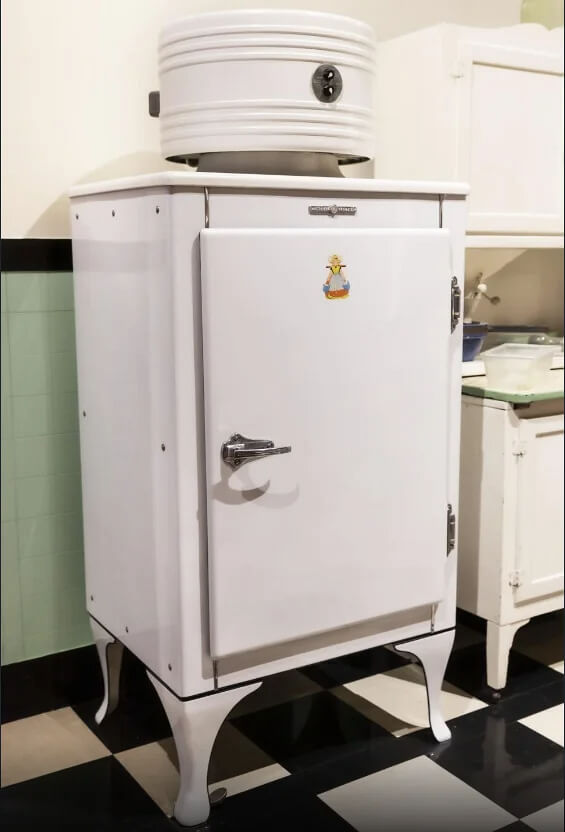 General Electric "Monitor Top" Refrigerator: The 100-Year Fridge ($500–$2,000)