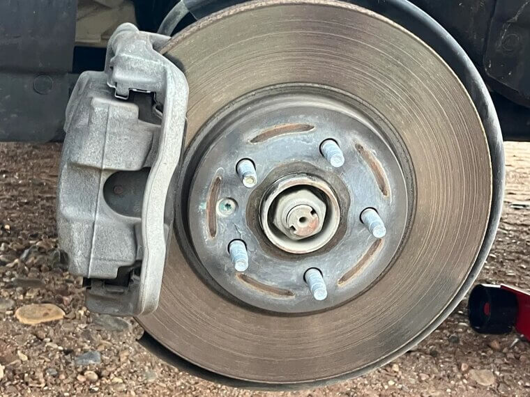 Inspect the Brakes for Wear