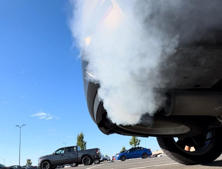 ​Check the Exhaust Smoke