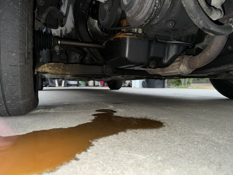 Look Under the SUV for Leaks