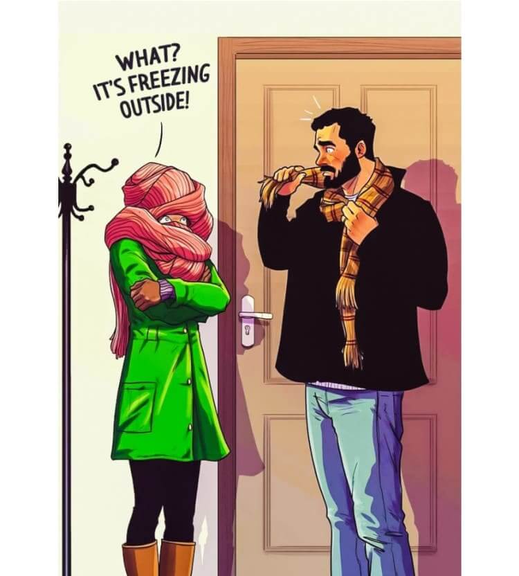 She Could Use Another Scarf