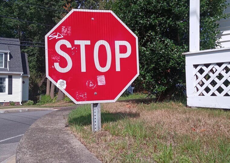 Rolling Through Stop Signs