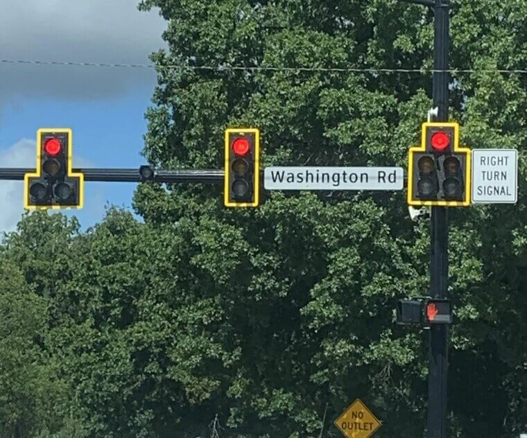Turning Right on Red Without Stopping