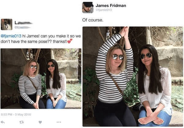 Don’t Want The Same Pose