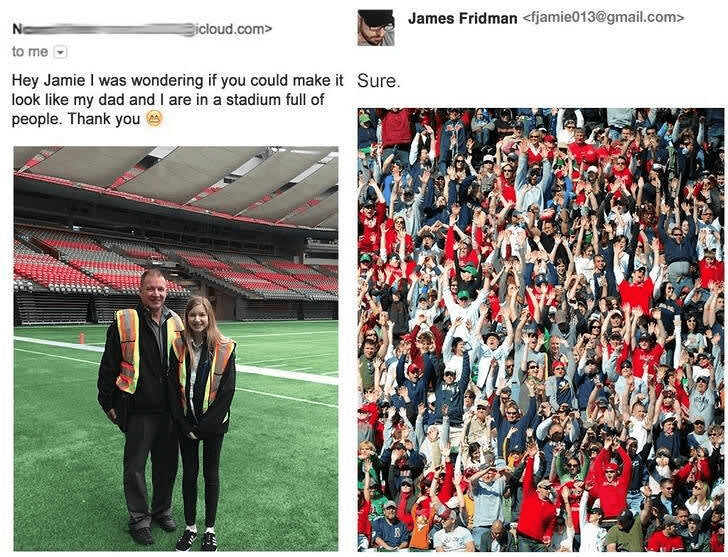 A Full Stadium Experience