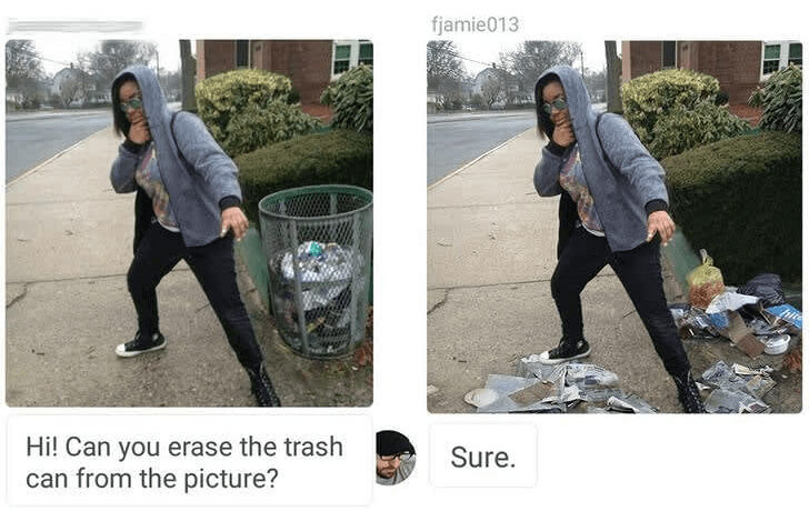 Erasing the “Trash Can”