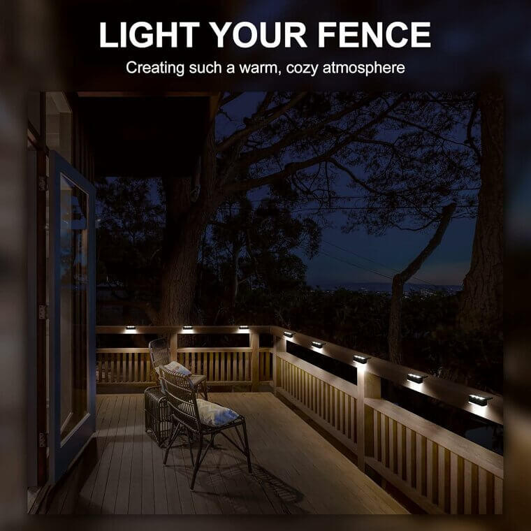 Solar Fence Lights