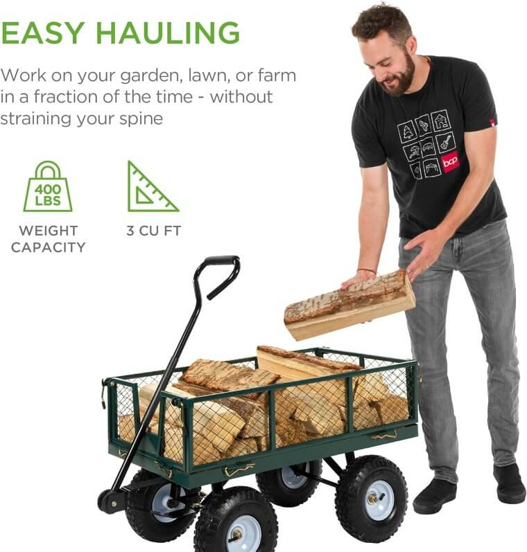 Haul With Ease With This Robust Utility Cart Now 29% Off