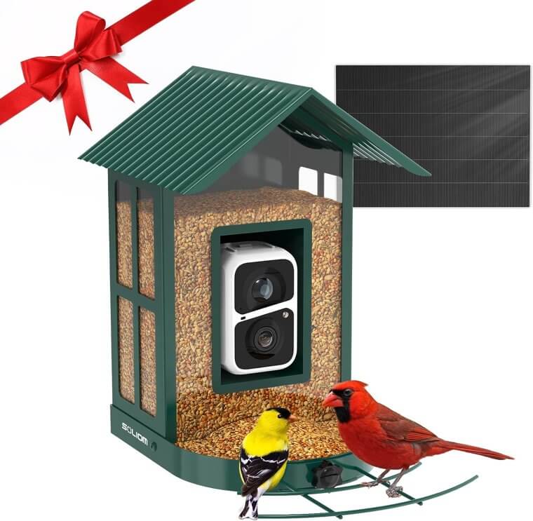 Get 17% Off + $58 Coupon on This Birdfeeder With Built-In Camera