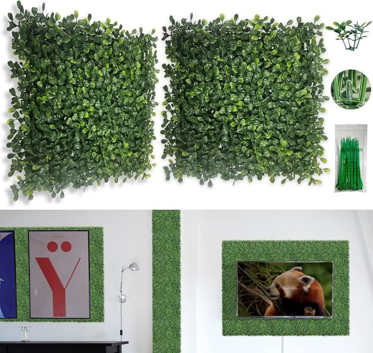 10% Coupon for This Faux Green Wall
