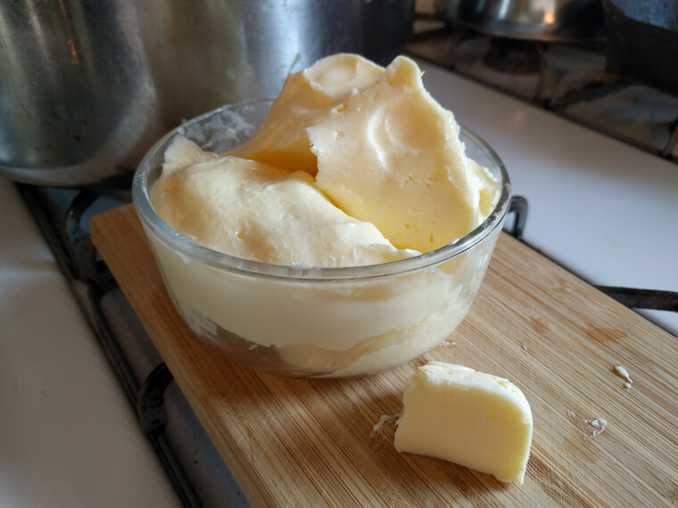Put Butter in a Bowl of Boiling Water to Make It Spreadable in Seconds