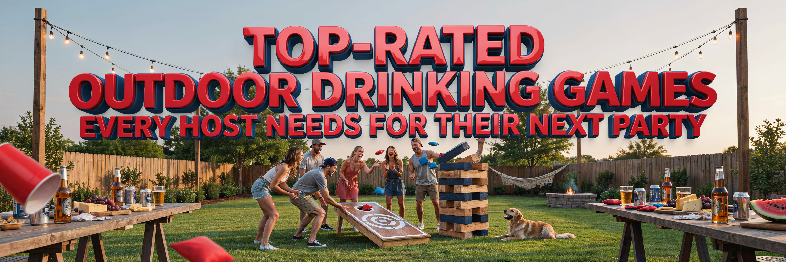 Top-Rated Outdoor Drinking Games Every Host Needs For Their Next Party