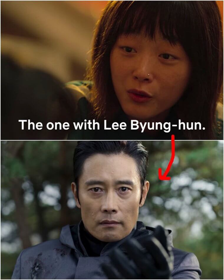 The actor who plays the Front Man is named in episode 6