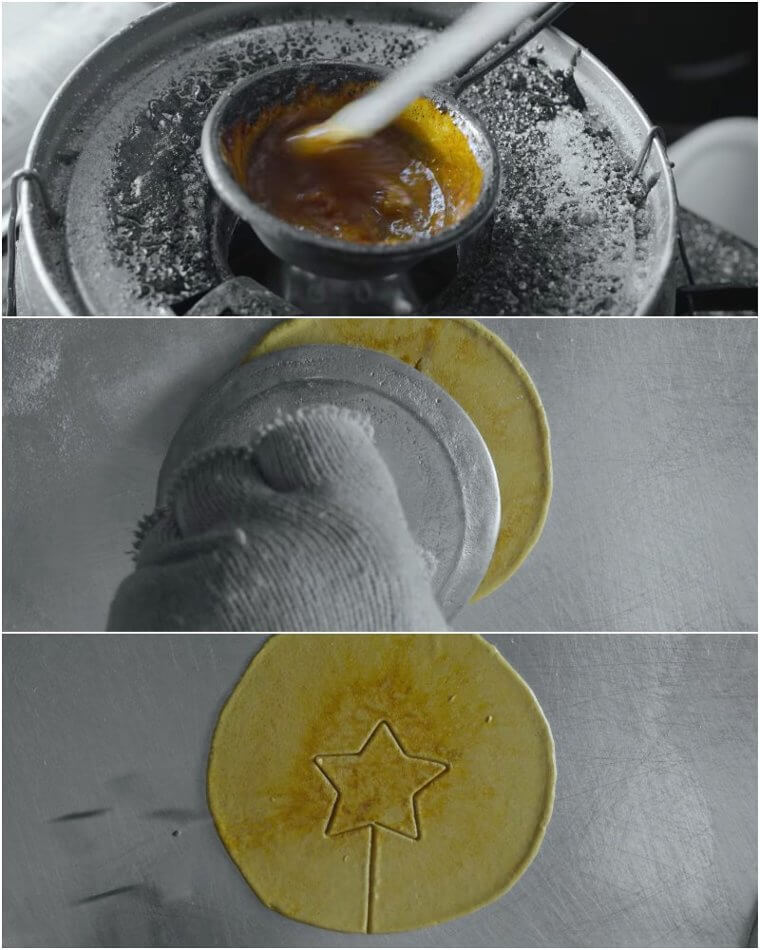How Korean children actually play with the sugar candy