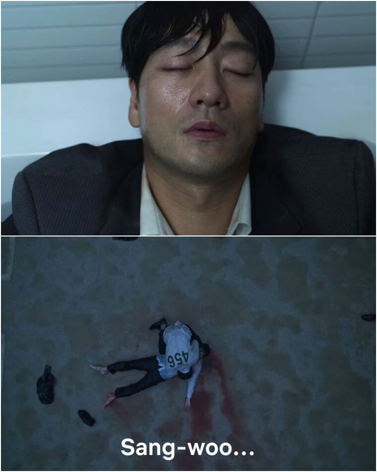 How Sang-woo's fate was foreshadowed