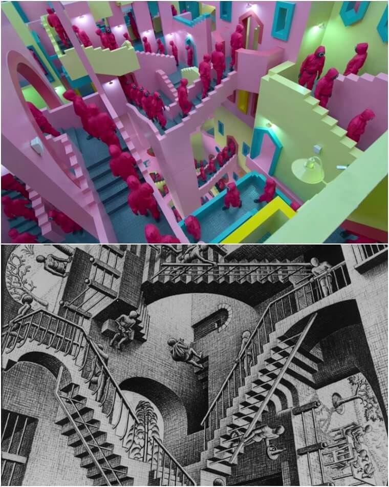 Why the chaotic stairs looked familiar