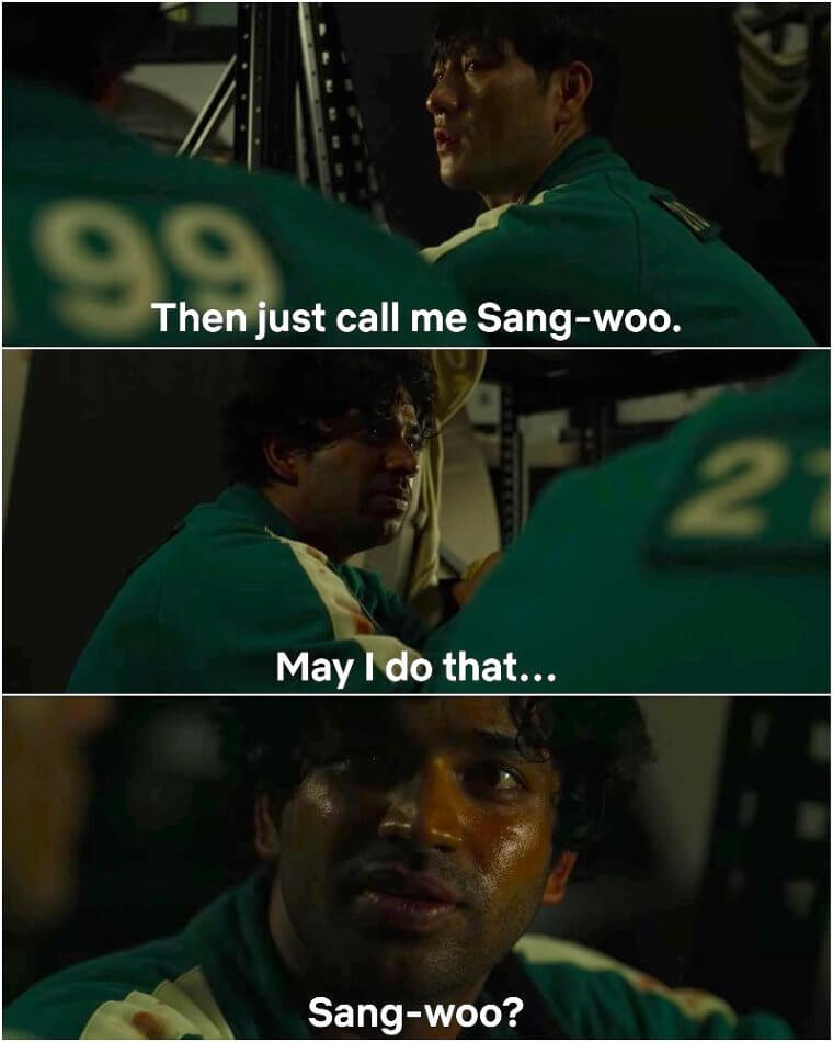 Sang-woo's betrayal of Ali is even more painful in Korean