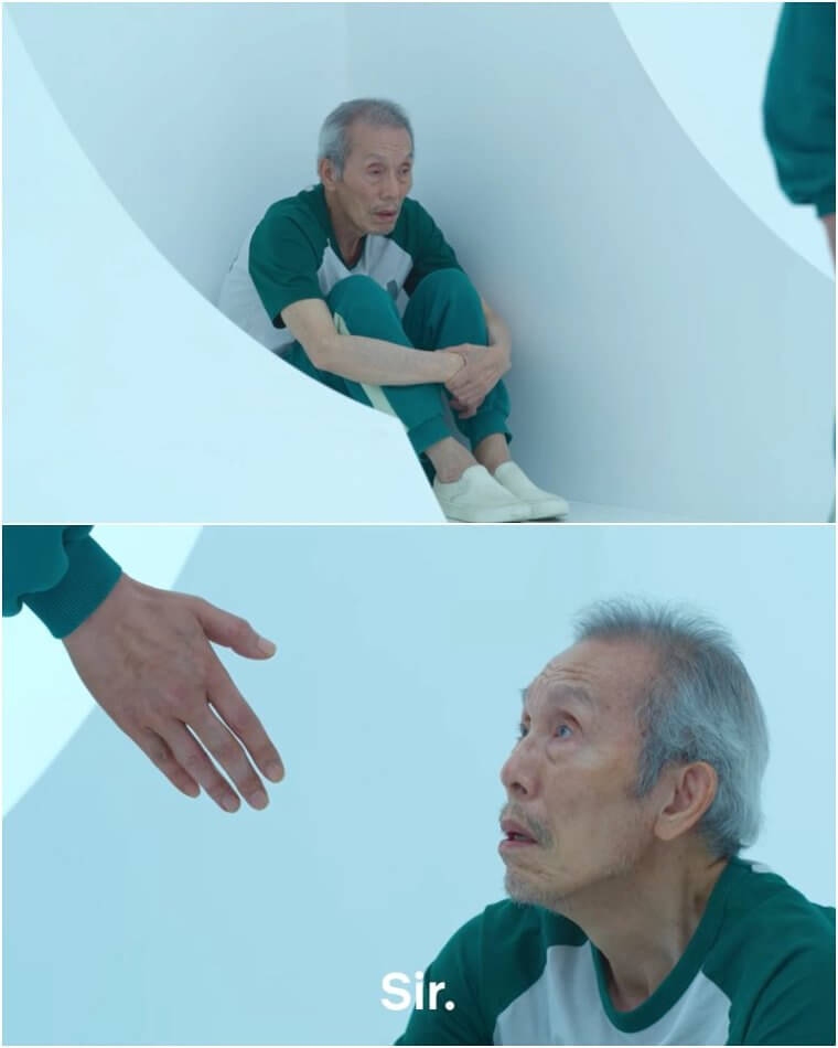Il-nam's original exit strategy was ruined by Gi-hun's kindness