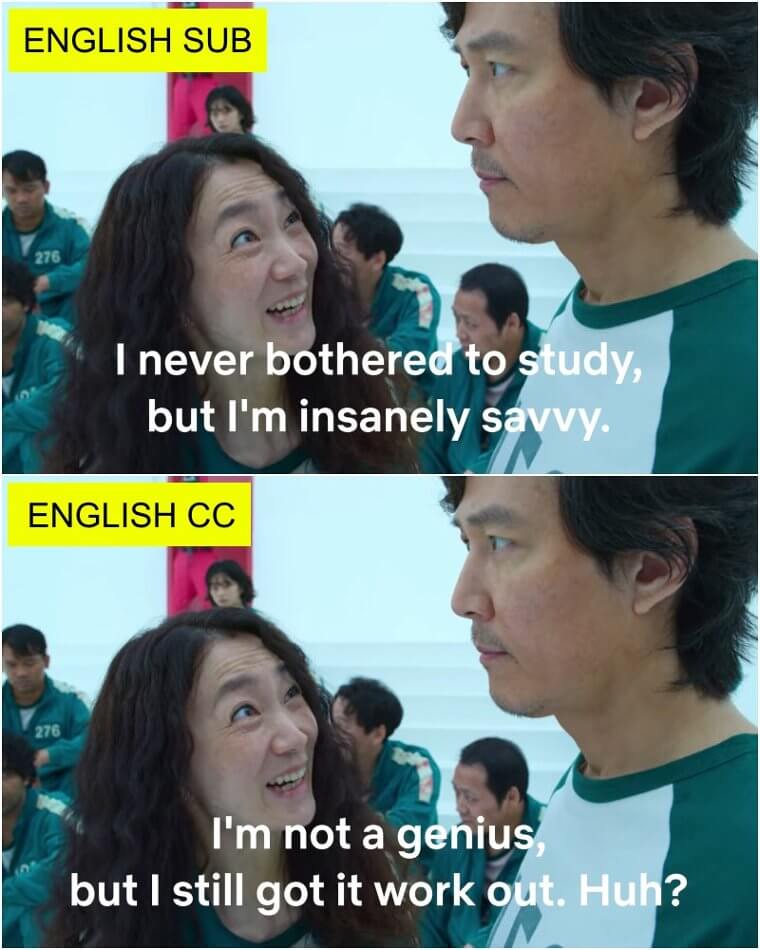 Mi-nyeo's meaningful line was lost in translation