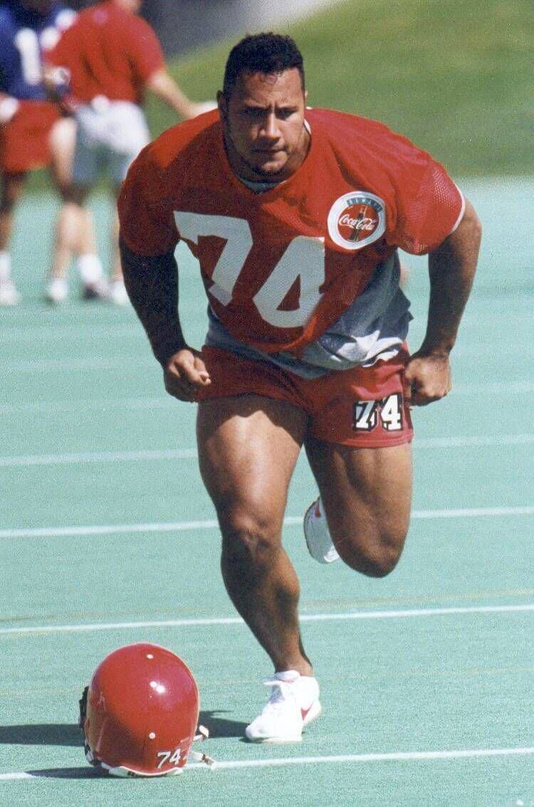 Dwayne "The Rock" Johnson — Football