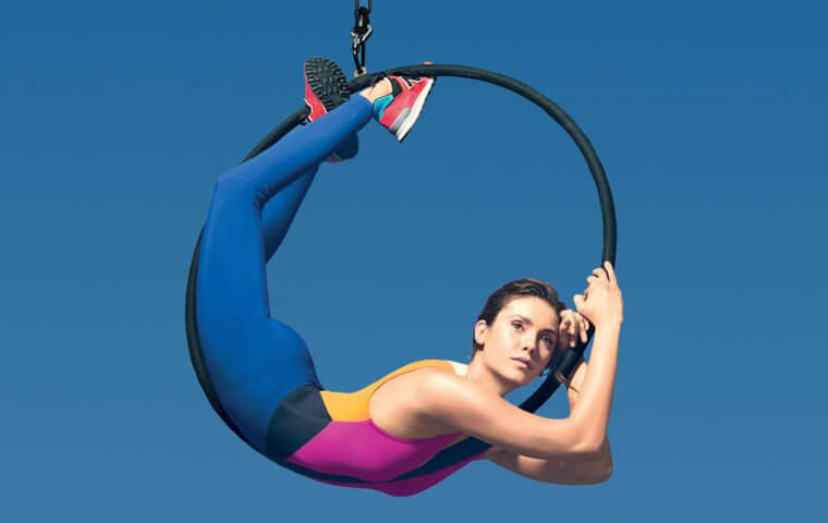 Nina Dobrev — Rhythmic Gymnastics