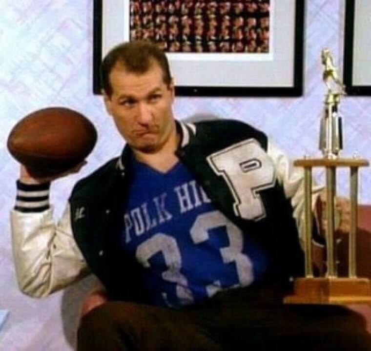 Ed O'Neill — Football