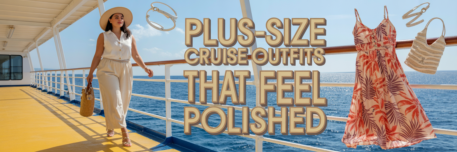 Plus Size Cruise Outfits That Feel Comfortable, Polished, and Easy to Pack