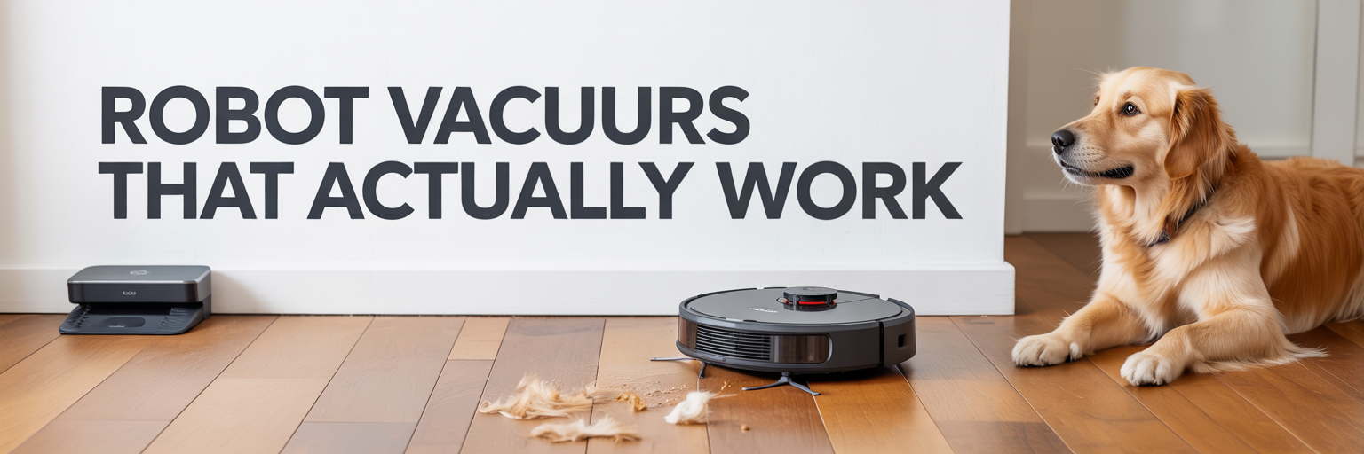 Robot Vacuums That Actually Work - Tested on Pet Hair and Hardwood