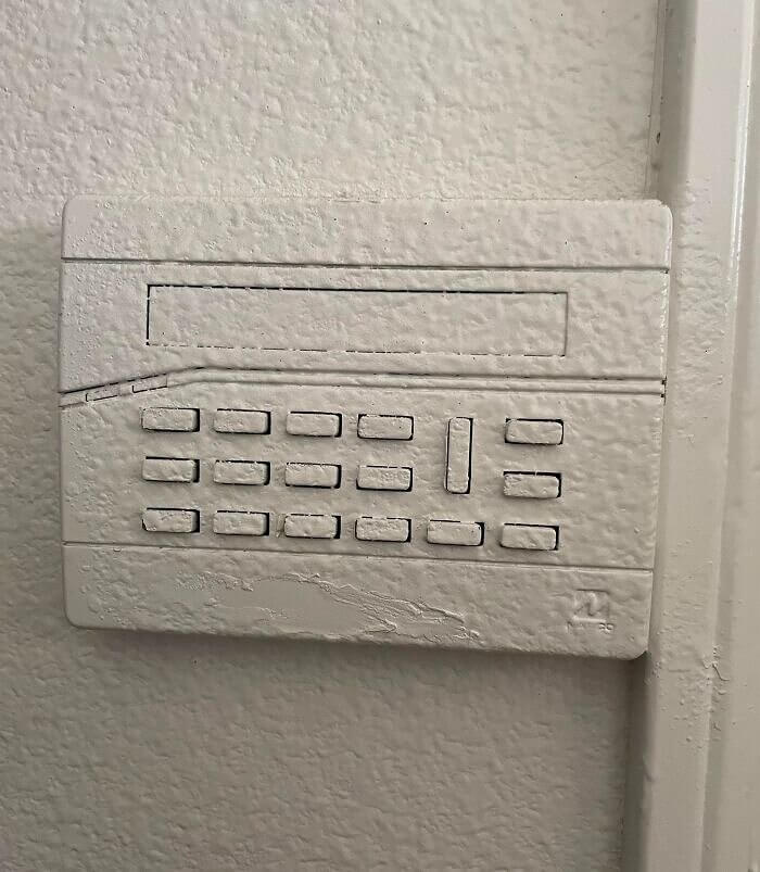 The Landlord Is Either Lazy or an Efficient Painter