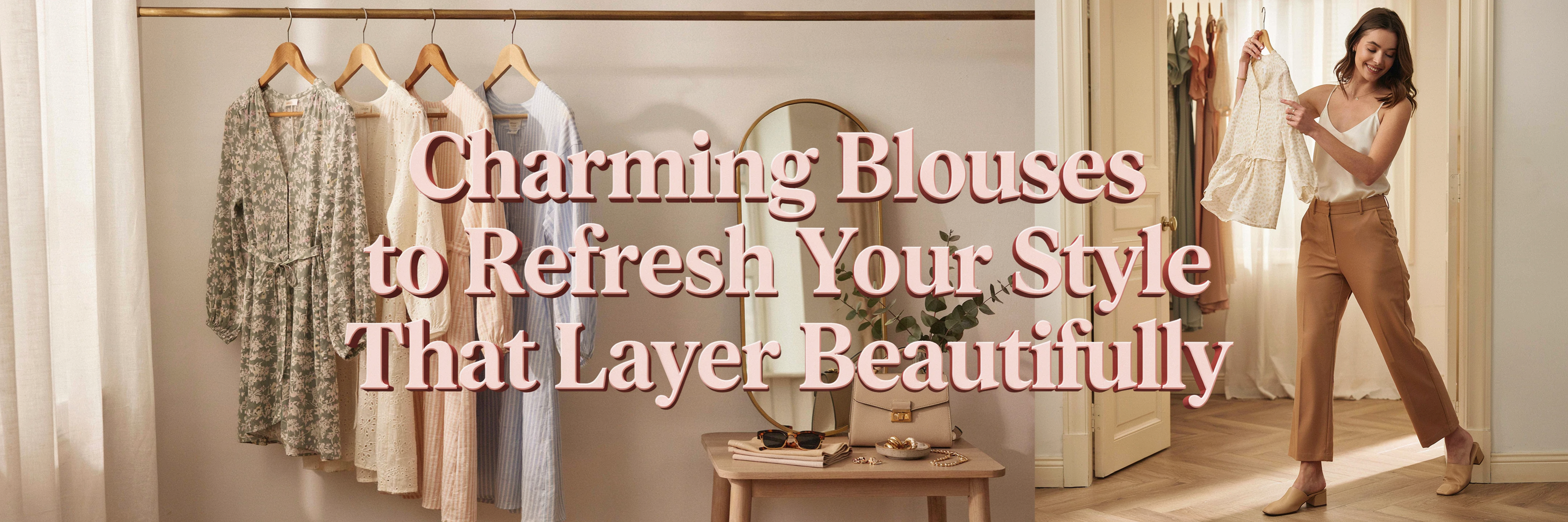 Charming Blouses to Refresh Your Style