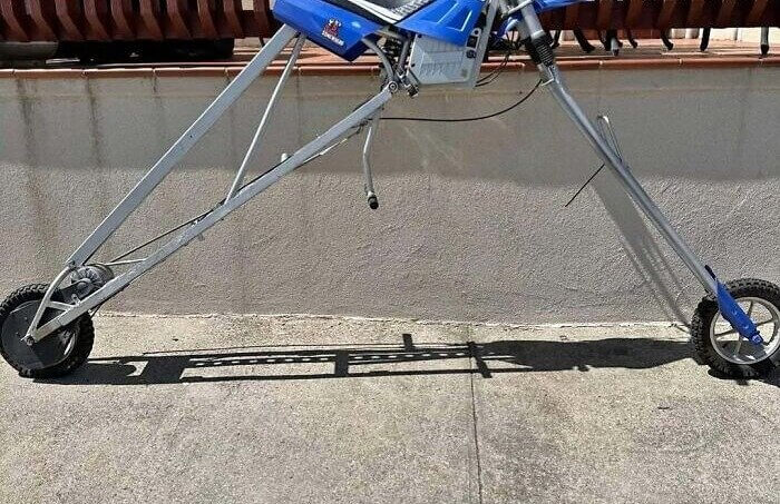 World’s Tallest Electric Dirt Bike