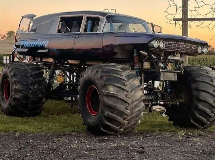 1961 Cadillac Hearse Monster Truck