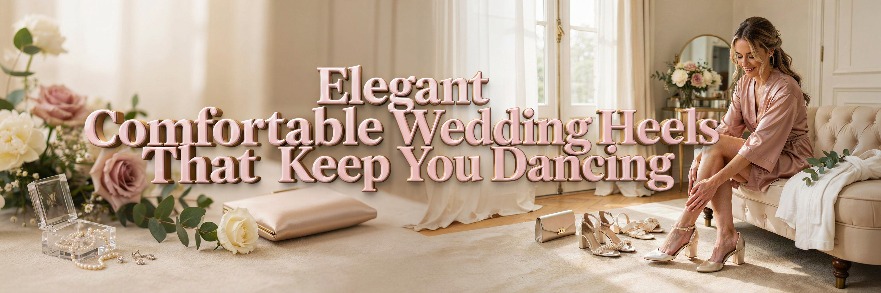 The Heel Height That Makes a Wedding Actually Wearable