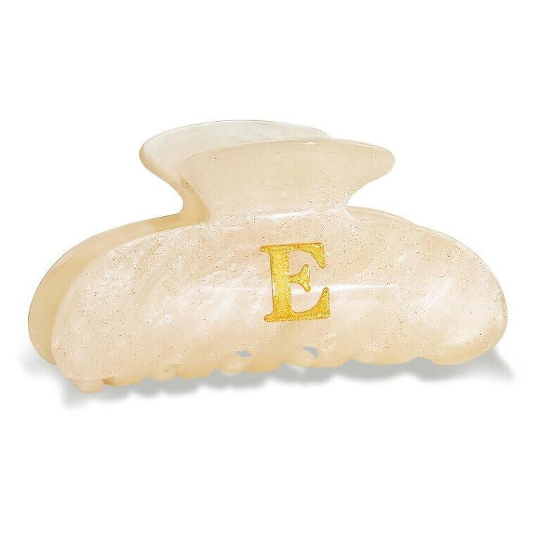 Glitter Initial Claw Clips - Perfect Valentine's Day Gift for Her 