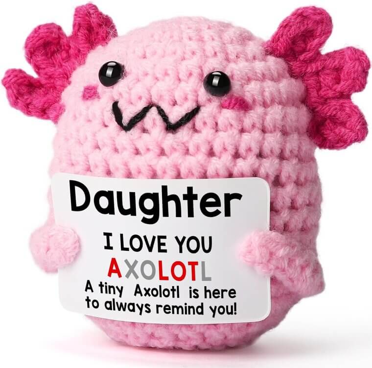 Crochet Axolotl Gift - Perfect for Trendy Teens and Tweens! - Enjoy 23% Off!
