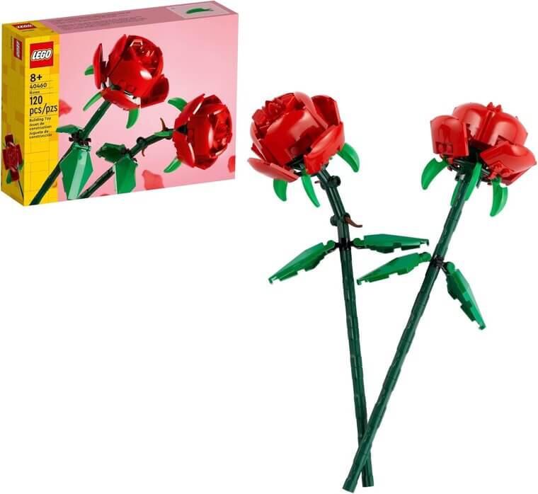 LEGO Roses - Build & Display Stunning Blooms! 