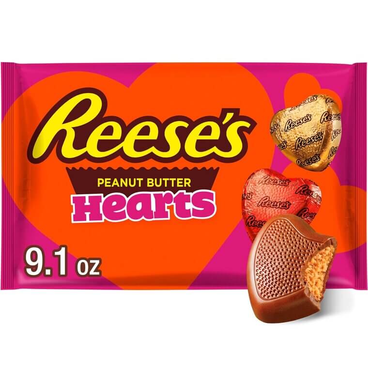 REESE'S Hearts Candy - Perfect Valentine's Treats! 