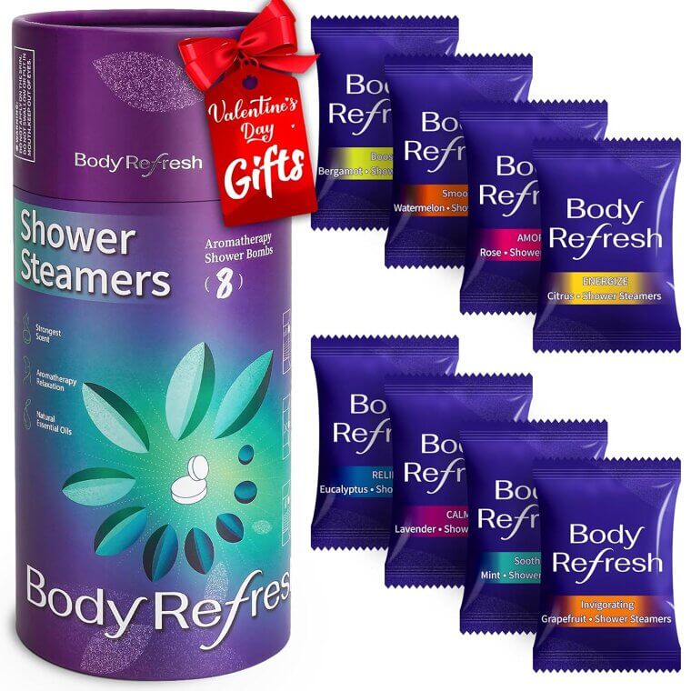 BodyRefresh Shower Steamers - Perfect Gift Set for Relaxation - Now 10% Off!