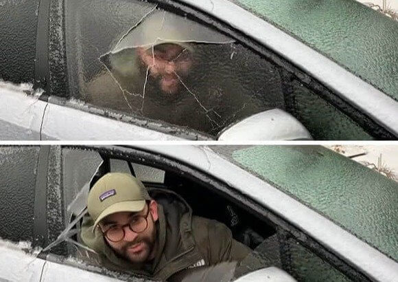 Cette pluie verglaçante n'est pas une blague