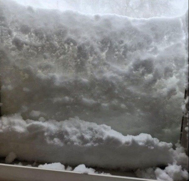 Oui, c'est vraiment toute la neige