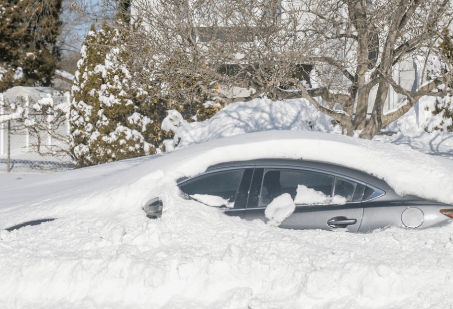 Photos sauvages du gel arctique qui a frappé l'Amérique du Nord
