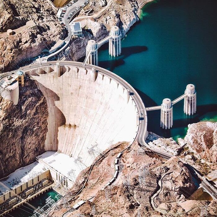 Hoover Dam Is Just as Cool From Above